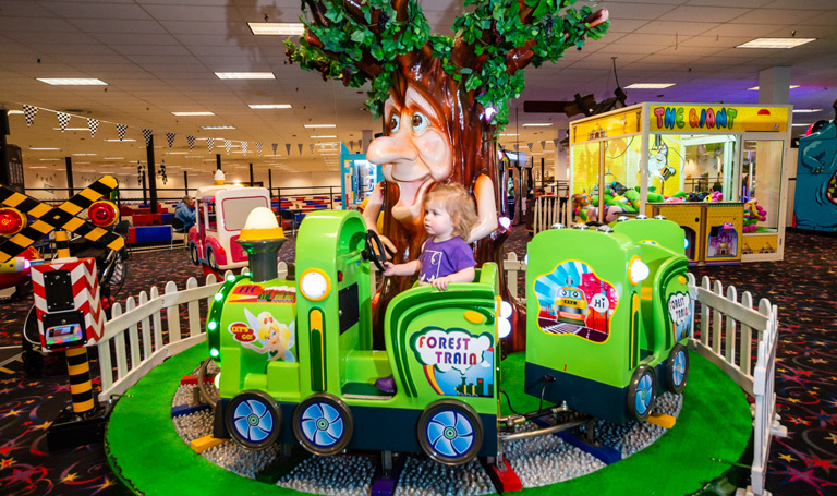 Attractions - Kid's Play Zone - Forest Train